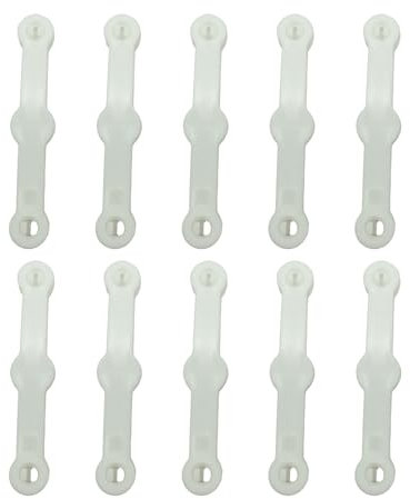 KANGQL Supporto per schermo, 10 pezzi/set di fissatori per finestre non richiede foratura, sicuro e comodo, semplice da installare