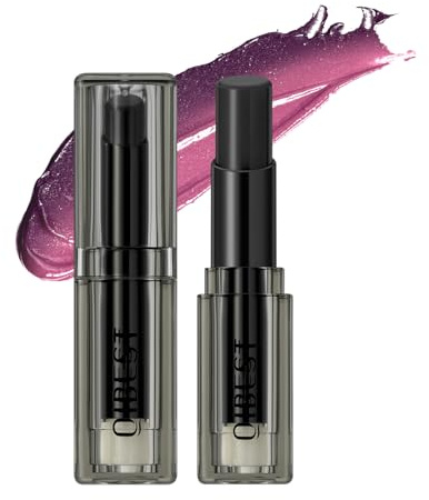 Colour Changing Lip Balm & Cheek Tint – Moisturising Lipstick with Long-Lasting Hydration, Natural PH Adjustable Tint for Lips & Cheeks (#Black)