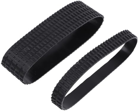Rankomu objektiv zoomgrepp gummiring ersättningsdel för 24–120 mm lins, kameralins zoom greppring, gummimaterial, enkel installation