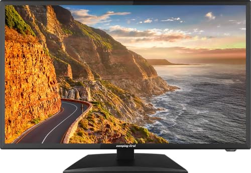 Camping First 22″ Smart TV V2 – Televisore, 54,6 cm, 12 volt – Nero