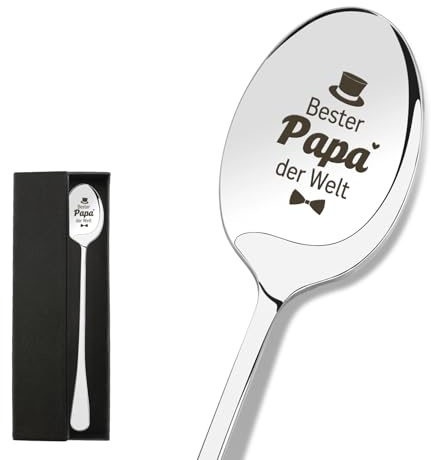 Idea Regalo Festa Dei Peres Papà Regalo Bellissimo Papà Buona Festa Papà Regali Compleanno Padri Regali Uomo Grazie Per Quest'Anno Presenti Noel Papà Cucchiaino Da Caffè