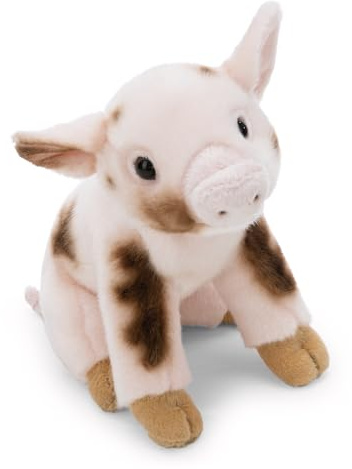 NICI 62605 Maialino di peluche morbido, tenero pupazzo per coccole e giochi, per adulti e bambini, 20 cm, rosa