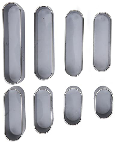 Cutter a forma di pelle cuoio da 8 pcs ad alto contenuto di carbonio per la del telefono strumento fai -da -te