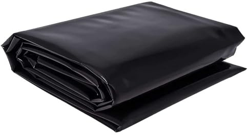 Rivestimento resistente per laghetto da esterno, membrana flessibile per laghetti da pesce, fontane da giardino e cascate, pellicola per bordi (6 x 8 m)