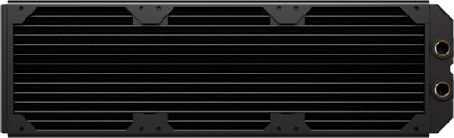 CORSAIR Hydro X-Serie XR5 NEO V2 360 mm Radiator für Custom-Wasserkühlung – Kompatibel mit iCUE LINK-Lüftern, 3 x 120 mm Lüfterhalterungen, Schraubenschutzplatten, G1/4-Zoll-Gewinde – Schwarz