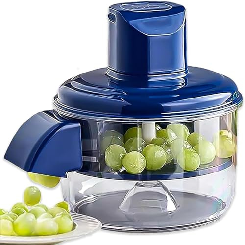 Sbucciatrice automatica per frutta, Quick Peel Pro – ricaricabile e funzionamento one-touch per ciliegie, uva, prugna e pomodori – Kitchen Aid Peeler