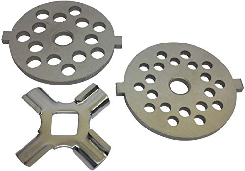 Molinillo de alimentos/picadora platos de molienda fina y gruesa con hoja cortadora compatible con FGA