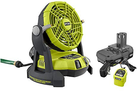 RYOBI 18-Volt ONE+ - Kit ventola per nebulizzazione