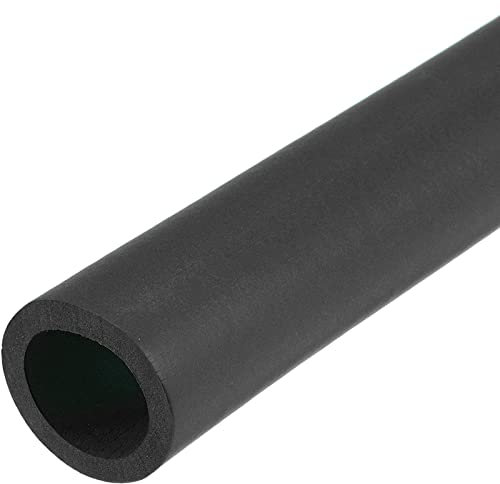 Mousse Isolation Tuyau, Noire Tube D'isolation Diamètre Intérieur 6mm,13mm,16mm,20mm,25mm,32mm,43mm,50mm,63mm,76mm,110mm Epaisseur 9mm/15mm/20mm, Flexible Imperméable Pour Tube Robinet Climatiseur