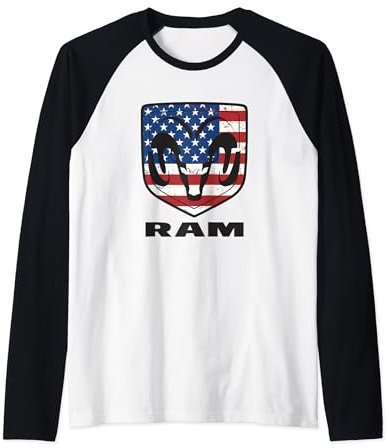 Ram Trucks Schild Flagge Raglan