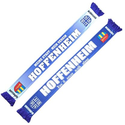 Wallitschek Hoffenheim Polyesterschal - Meine Stadt-Mein Verein, Fussball, 1899, Fanschal, Baden