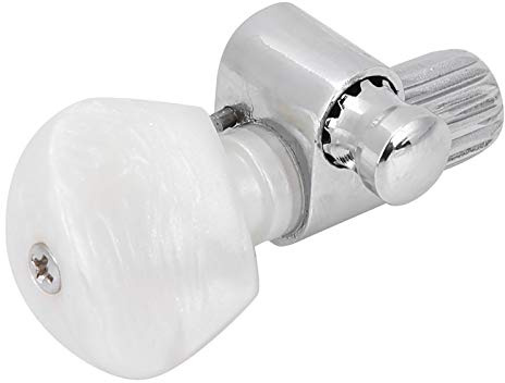 Aluminiumlegierung Banjo Maschinenkopf -Tuning Peg Banjo Button Accessoire für Banjo -Spieler Silber