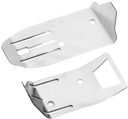 Luwecf 2 Piezas Placa de Chasis de Acero Inoxidable para Ara2106 1/18 Piizas de de Automóviles RC