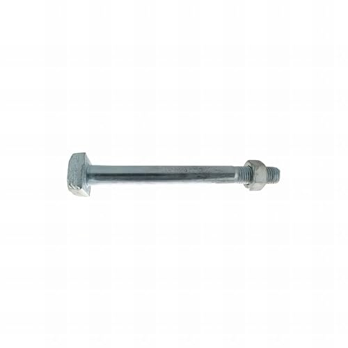 25 Boulons Charpente tête carrée Z, diamètre 14 mm - Longueur 350 mm - Diamètre 14 mm