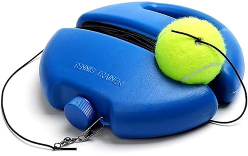 Tennis Trainer, Rebound Ball Rebound Tennis Trainer, Portable Self Practice Training Equipment for Adults Beginners