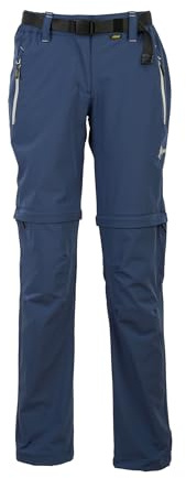 ANDE Pantaloni Donna New Rose Zip-off – Convertibili e Traspiranti per Escursioni