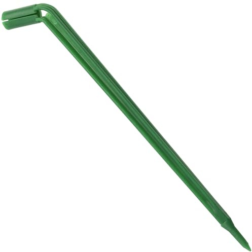 AERZETIX - Lote de 30 estacas acodadas para Tubo de microirrigación Ø3 mm - Sistema de riego por Goteo automático para jardinería - de plástico - Color Verde