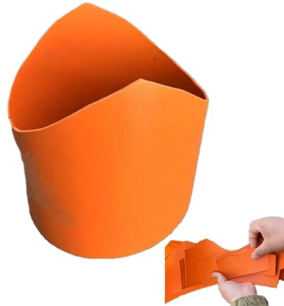 Emboîture Gabarit de Coupe - Gabarit De Découpe Pour Isolation De Tuyauterie | Guide De Contour À Bord Courbe Précis Pour Soudage Fabrication Métallique Plomberie Tube PVC