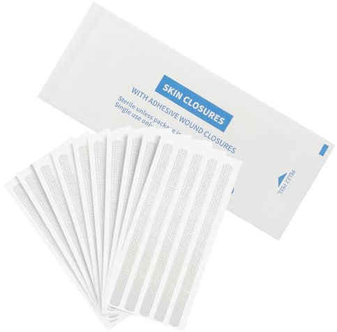 Skin Wound Closure Suture Strips Sterile Quick Stitches Tape for Superficial Cuts and Incisions