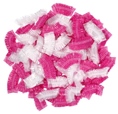 TOYZFRIENDY Protectores de Oídos Desechables Impermeables Tapones Transparentes de Plástico PE Resistentes y Fáciles de Usar Pack de 200 Unidades para Ducha y Hoteles