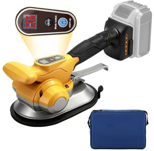 Agitatore a batteria per piastrelle con ventosa da 20 cm per batteria Dewalt da 20 V (senza batteria)