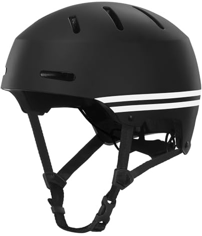 Matybobe Casque de Skate, Patinage à roulettes, Casque de Vélo électrique RS1 Fit 12 Aérations, Léger ABS EPS pour Hommes et Femmes (M(54-58 cm))