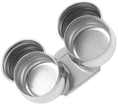 BESTYASH Doppia con e Coperchio per in Inossidabile Contenitore per Pigmenti e Trementina, Comoda da Trasportare per Pittura