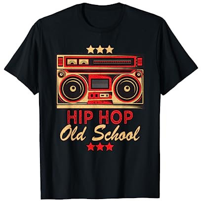 Hip Hop Radio Old School Musik Rap Radio T-Shirt