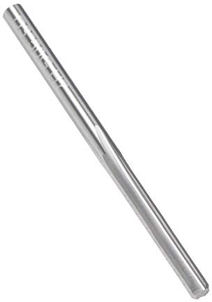 uxcell 3mm Chucking Reamer, Tungsten Carbide Lathe Machine Reamer H7 4 Straight Flutes, Round Shank Milling Cutting Tool, for Stainless Steel Alloy Copper Metal