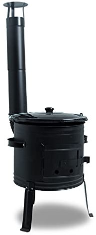 ACTIVA Gulaschofen Eintopfofen Ungarischer Ofen Gulaschkessel Gulaschkanone Grill Barbeque Eintopf Ofen Gulasch Kessel