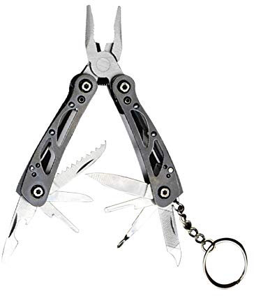 Multifunktion Taschenmesser,13 in 1 edelstahl Taschenwerkzeug mit Zange, Klappmesser, Flaschen?ffner, Schraubendrehe und S?ge, Multi-Tool Taschenmesser f¨¹r outdoor Camping und Wandern (Schwarz)