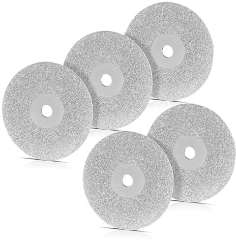 STAHLWERK Dischi abrasivi diamantati per smerigliatrice al tungsteno, levigatrice a elettrodi, 25 mm, set da 5