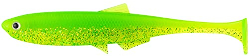 LMAB Bleak Shad 6 cm, 9 cm, 12 cm, 15 cm, 18 cm KÖFI - Gummifisch Angelköder - Gummiköder für: Zander, Barsch, Hecht & Forelle - Zanderköder Hechtköder - Kunstköder