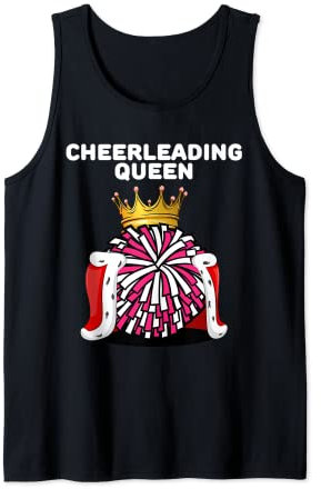 Cheerleading Queen | Damen Cheerleader Mädchen Cheerleading Tank Top