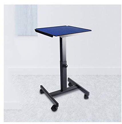 Support de trépied pour projecteur Support pour projecteur Mobile et Ordinateur Portable Noir, Chariot à roulettes avec Plateau, Robuste, Multifonction réglable en Hauteur pour ord