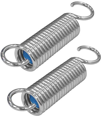 Fromann 8.9cm/3-1/2inch Recliner Replacement Springs Electric Sofa Chair Springs Dual Hook Mechanism Tension Springs 2 Pcs Wire Diameter 2.7mm