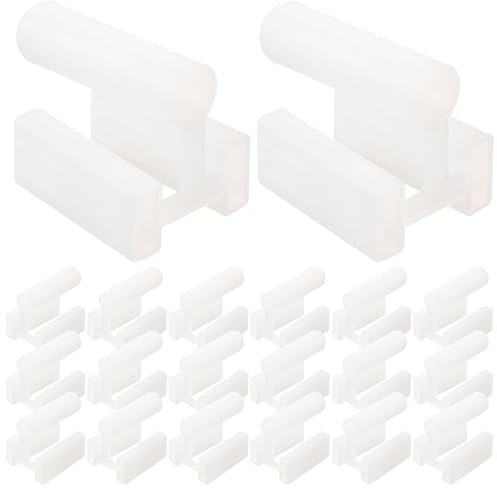 jojofuny 100Pcs Outlet Plug Cover 3-prong Baby Proofing Safety Plug Covers Electrical Protector Cover Plastic Power Plug Boots Dust Jacket Protector