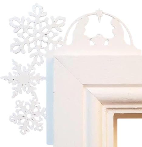 Weihnachts-Türdekoration – Tür-Eckschild für Weihnachten | Lustige Dekoration für den oberen Türrahmen, für Ferienhäuser, Dekoration für Eckzeichen
