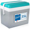 Kühlbox 35L Isolierbox Kühltasche Camping Thermobox Isoliertasche Grau (Kühlbox 35L)