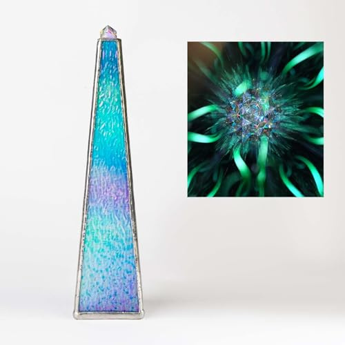Morlenscope 10 Aurora Kaleidoscope for Adults, Tiffany Stained Glass Handmade Adult Kaleidoscope with Gift Box,Anniversary Birthday Christmas New Year Valentine's Day Present Gift