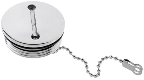 Mtucegi Bootsdeckfüll/Füllstoffkappenschlüsselloser Gerade 1 5 und 2 38 Mm 50 Mm Brennstoffe Wasser Marine 316 Edelstahlstahl