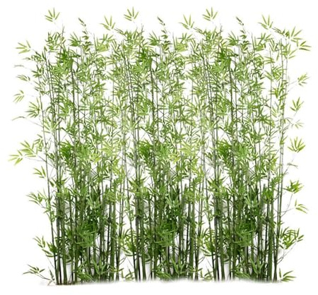 Bambus Kunstpflanze Kunstbaum Künstlicher Bambus Bäume Trennwand Sichtschutz Zaun, Outdoor-Simulation Baum Shop Dekoration für Hofeinfahrt Terrasse Ornamental, 100 150 180 200cm hoch(5 Bamboo,1.2m/3.9