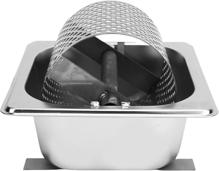OEBUAFI Roue à Beurre, Rouleau à Beurre en Acier Inoxydable, Rouleau à Beurre à Fond surélevé pour Plaque Chauffante pour Croûte Dorée et Accessoire de Gril de Cuisine à Tartiner