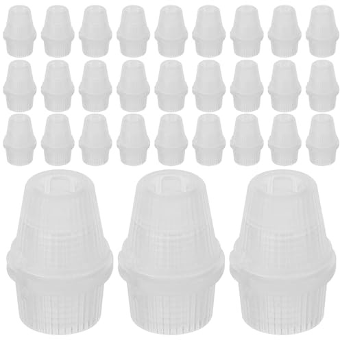 SHINEOFI 100pcs M10 Thread Cable Gland Locking Caps Cord Fixing Clamps for Ceiling Chandelier and Hanging Lights Strain Relief Connector