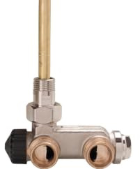 HEIMEIER Ventil E-Z Zweirohr Eckform, DN 15, mit Tauchrohr
