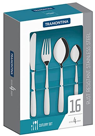 Tramontina Set di posate in acciaio inox (16 pezzi)