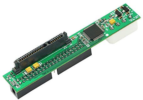 CERRXIAN Adattatore da SSD/SATA a IDE Bridge Board, Convertitore SATA a IDE PATA, Plug&Play, 7+15 Pin 3.5/2.5 HDD DVD Adapter