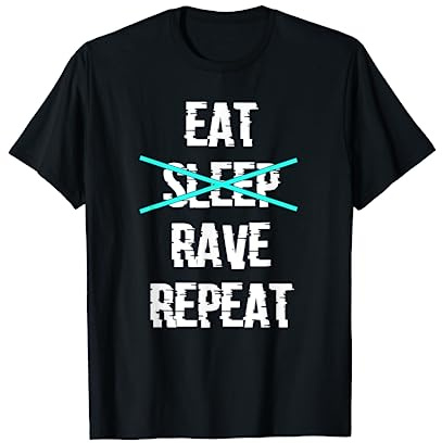 Rave Bass Techno DJ Disco Music Festival T-Shirt