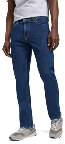 Lee Herren-Jeans Daren, Reißverschluss, Regular Straight Fit, Straight Leg