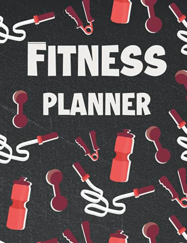 Fitness Planner: Workout Journal | Daily Food and Exercise Workbook | Activity and Meal Tracker | Monthly Planner | Log Book